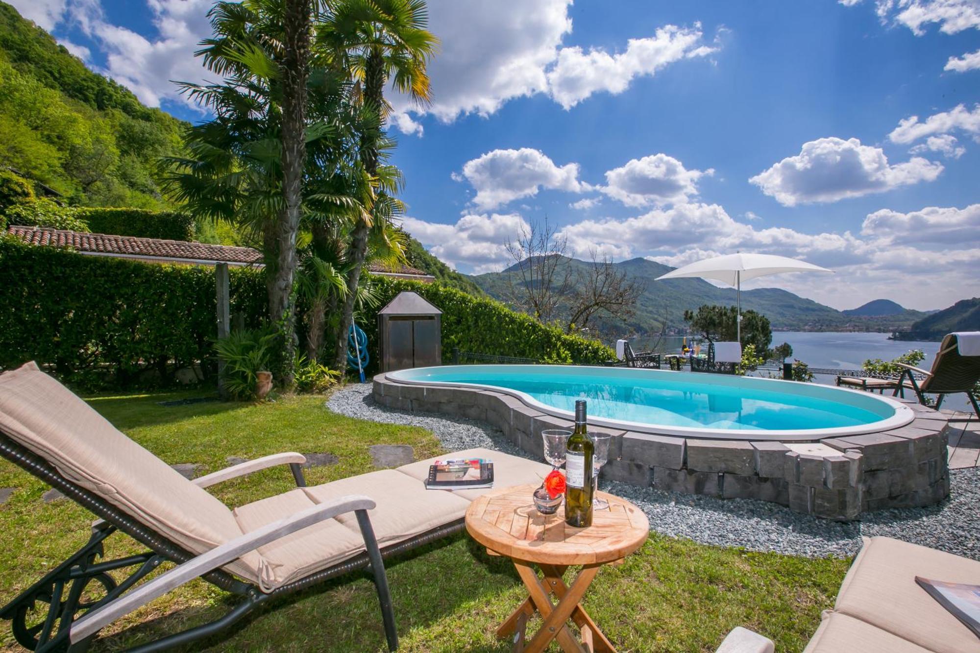 Morcote Magic View - Happy Rentals Kültér fotó
