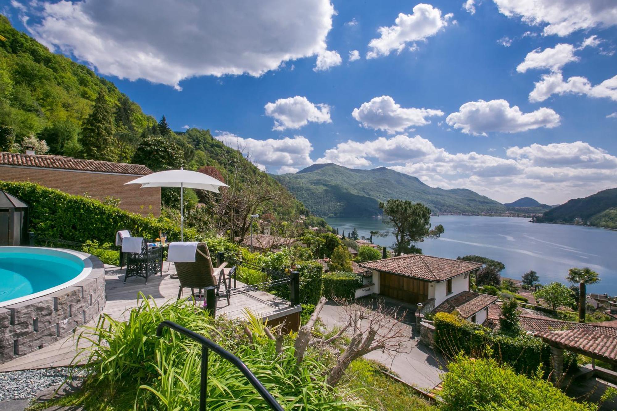 Morcote Magic View - Happy Rentals Kültér fotó