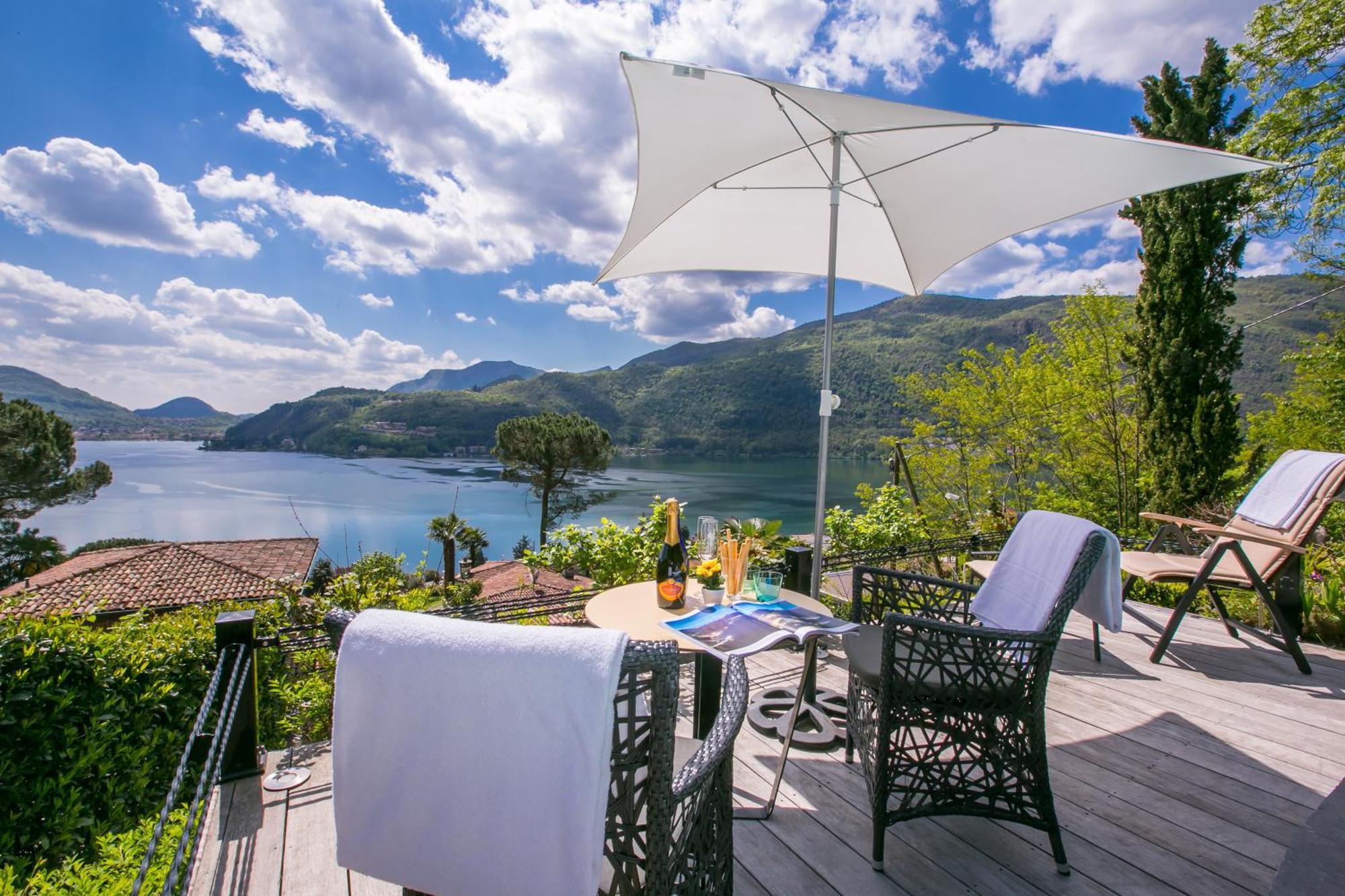 Morcote Magic View - Happy Rentals Kültér fotó
