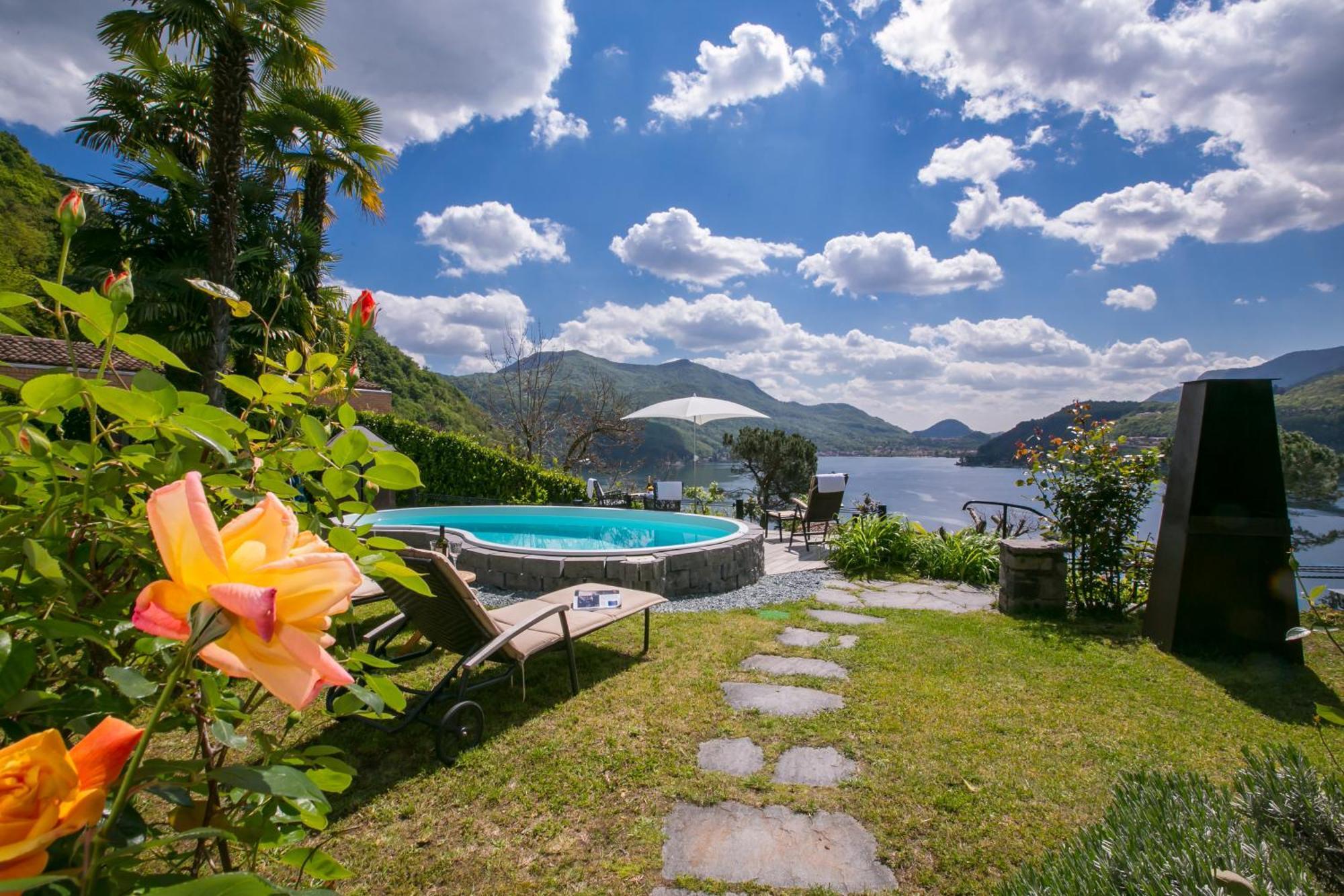 Morcote Magic View - Happy Rentals Kültér fotó